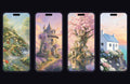 Fantasy Homes Wallpaper Pack: 4 Cosy Phone Wallpapers