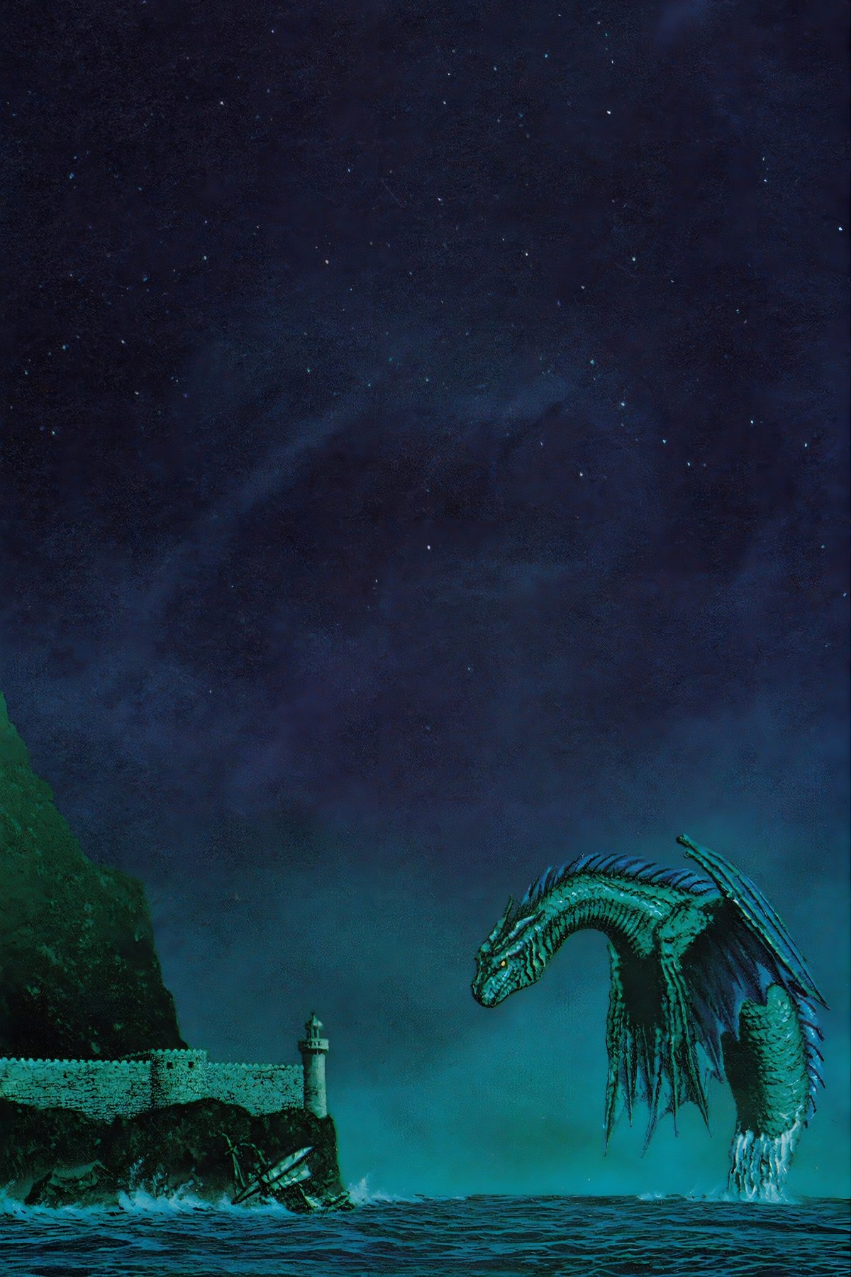 Dragon Wallpaper Pack: 4 Retro Fantasy Phone Wallpapers
